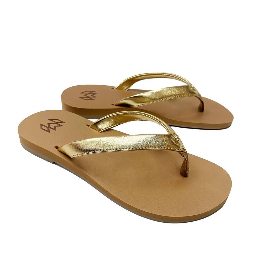 NEW MALVADOS women's marley sandal in golden